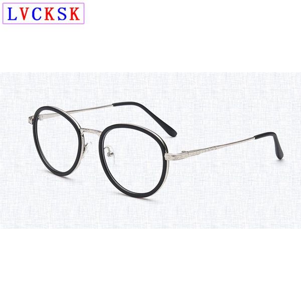 fashion sunglasses frames myopia glasses retro round women men transparent student nearsighted prescription eyeglasses frame n5, Black 
fashion sunglasses frames myopia glasses retro round women men transparent student nearsighted prescription eyeglasses frame n5, Black