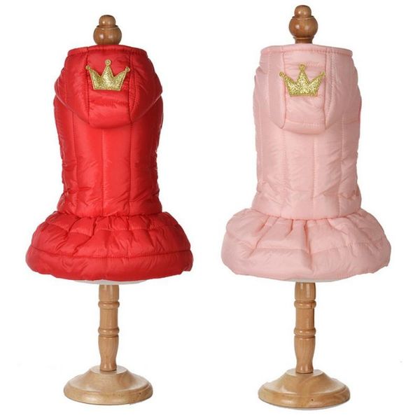 dog apparel pet dogs cotton dress clothes girls autumn winter warm solid red two-leg costume puppy crown bread skirt coat
dog apparel pet dogs cotton dress clothes girls autumn winter warm solid red two-leg costume puppy crown bread skirt coat