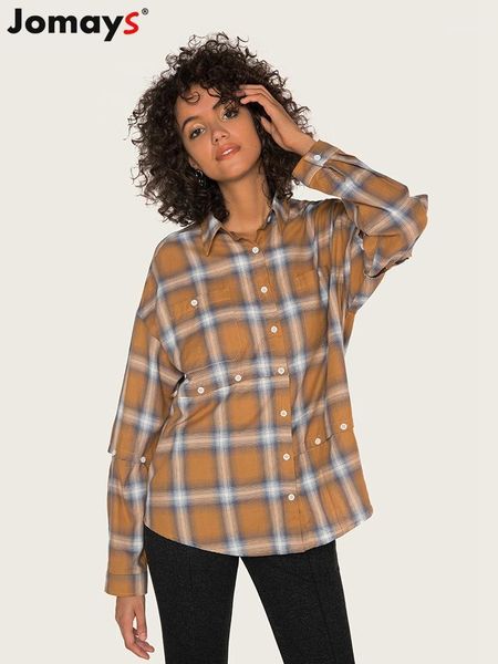 women pure cotton plaid blouses shirt loose button patchwork turn down collar blouse retro long sleeve femme blusa vadim women's & shi, White
women pure cotton plaid blouses shirt loose button patchwork turn down collar blouse retro long sleeve femme blusa vadim women's & shi, White