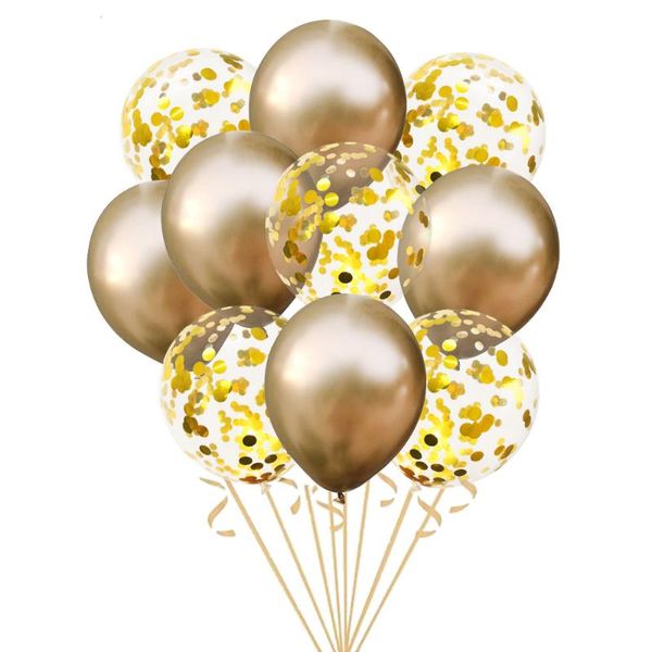 party decoration 10pcs 12inch metallic colors latex balloons gold confetti air inflatable ball for birthday wedding supplies 83d
party decoration 10pcs 12inch metallic colors latex balloons gold confetti air inflatable ball for birthday wedding supplies 83d