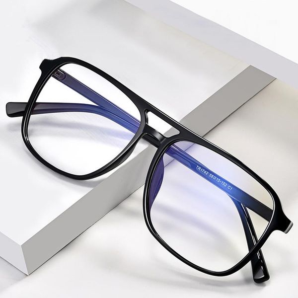 fashion sunglasses frames tr90 transparent square glasses frame men women blue light blocking optical prescription eyeglasses clear eyewear, Black
fashion sunglasses frames tr90 transparent square glasses frame men women blue light blocking optical prescription eyeglasses clear eyewear, Black