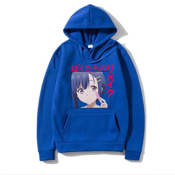 men's hoodies & sweatshirts japanese anime remake our life print for men and women long sleeve outerwears hooded, Black
men's hoodies & sweatshirts japanese anime remake our life print for men and women long sleeve outerwears hooded, Black