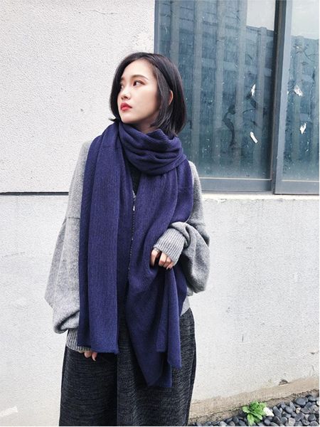 scarves women solid cashmere scarf 2021 fashion winter long size keep warm for soft feeling, Blue;gray
scarves women solid cashmere scarf 2021 fashion winter long size keep warm for soft feeling, Blue;gray