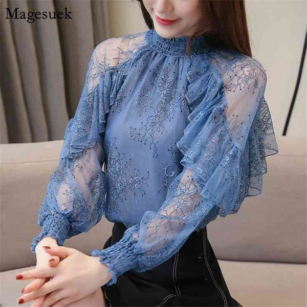 lantern sleeve vintage ladies see through floral lace women shirt loose ruffles chiffon blouse white 2551 210512
lantern sleeve vintage ladies see through floral lace women shirt loose ruffles chiffon blouse white 2551 210512