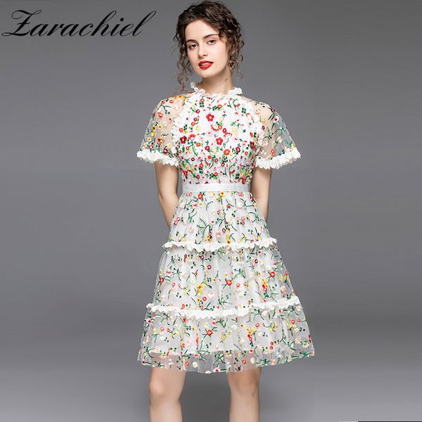 women summer overlay embroidery mesh female elegant flare sleeve ruffled sweet girls flower dress party cocktail vestidos 210416, Black;gray
women summer overlay embroidery mesh female elegant flare sleeve ruffled sweet girls flower dress party cocktail vestidos 210416, Black;gray