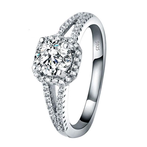 cluster rings voguster 925 sterling silver cushion setting 6mm round cut cz engagement ring, Golden;silver
cluster rings voguster 925 sterling silver cushion setting 6mm round cut cz engagement ring, Golden;silver