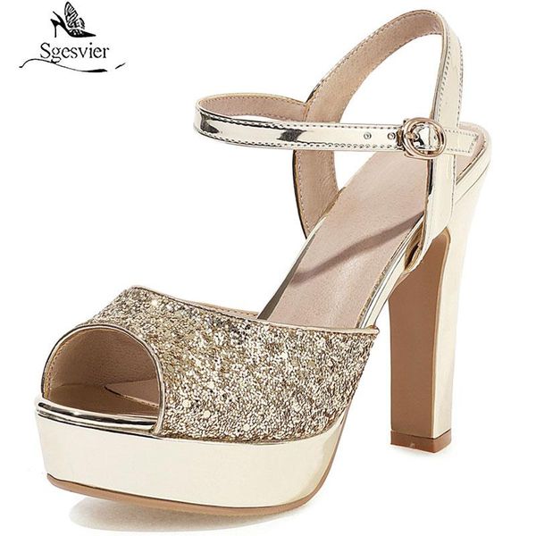 sandals sgesvier gold silver black luxury thick high heels peep toe platform gladiator women party wedding shoes summer
sandals sgesvier gold silver black luxury thick high heels peep toe platform gladiator women party wedding shoes summer