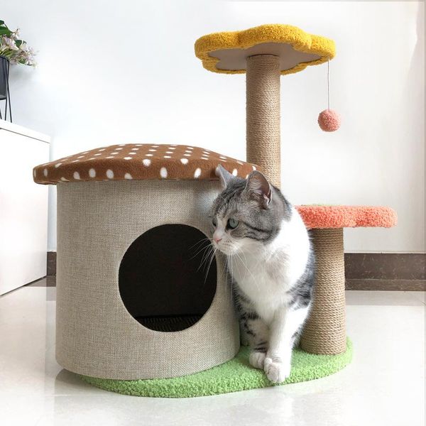 cat beds & furniture climbing rack high grade large pet nest tree toys sisal bed house diving platform tower scratching post
cat beds & furniture climbing rack high grade large pet nest tree toys sisal bed house diving platform tower scratching post