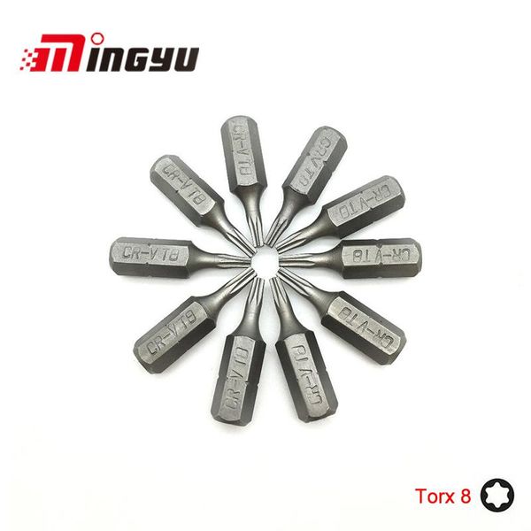 hand tools 10pcs 1/4" shank torx t8 precision screwdriver bit set mini size screw driver for watch laprepairing tool
hand tools 10pcs 1/4" shank torx t8 precision screwdriver bit set mini size screw driver for watch laprepairing tool