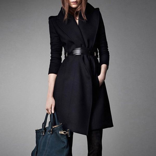 women's wool & blends xuxi 2021 women winter autumn coat lazer loose belt mujer manteau female overcoat fz573, Black
women's wool & blends xuxi 2021 women winter autumn coat lazer loose belt mujer manteau female overcoat fz573, Black