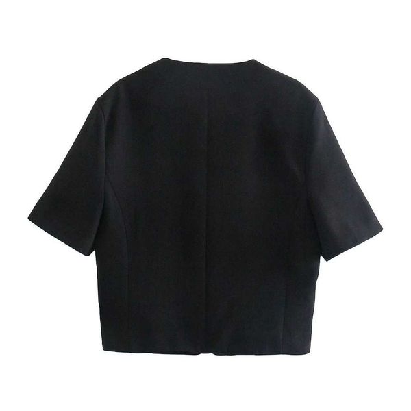jackets coats 2021 summer fashion temperament single breasted short sleeve suit jacket women's j1784 05ou, Black;brown
jackets coats 2021 summer fashion temperament single breasted short sleeve suit jacket women's j1784 05ou, Black;brown