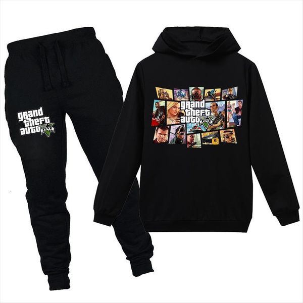 v gta 5 set hoodies and pants 2pcs sets toddler boys clothing kids tracksuit sportsuit outfit t shirts, White
v gta 5 set hoodies and pants 2pcs sets toddler boys clothing kids tracksuit sportsuit outfit t shirts, White