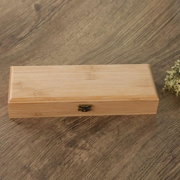 pencil cases bamboo stationery box flip rectangular customized wooden storage desk with lock brush watercolor pen
pencil cases bamboo stationery box flip rectangular customized wooden storage desk with lock brush watercolor pen