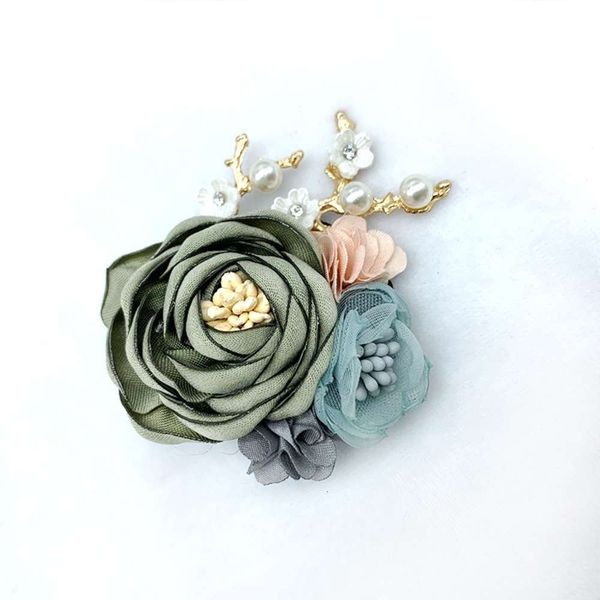 2020 new wedding dress personalized multi-purpose hand brooch high-end clothing accessories, Gray
2020 new wedding dress personalized multi-purpose hand brooch high-end clothing accessories, Gray