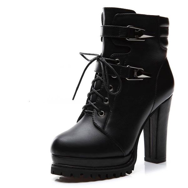 boots platform high heel women ankle for heels motorcycle shoes bota feminina oeev, Black
boots platform high heel women ankle for heels motorcycle shoes bota feminina oeev, Black