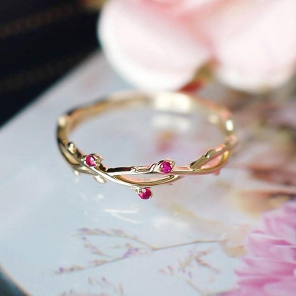 wedding rings tisonliz dainty red crystal thin for women rose gold silver engagement finger copper fashion jewelry bijoux, Slivery;golden
wedding rings tisonliz dainty red crystal thin for women rose gold silver engagement finger copper fashion jewelry bijoux, Slivery;golden