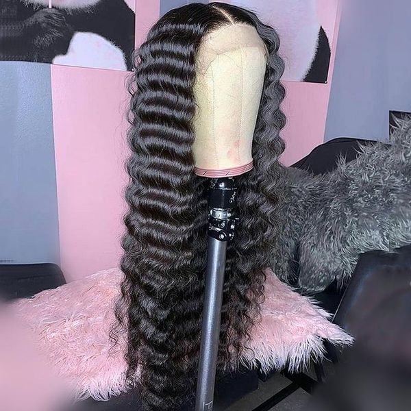 30inch deep wave frontal wig hd transparent 5x5 6x6 lace closure brazilian long front human hair wigs, Black;brown
30inch deep wave frontal wig hd transparent 5x5 6x6 lace closure brazilian long front human hair wigs, Black;brown