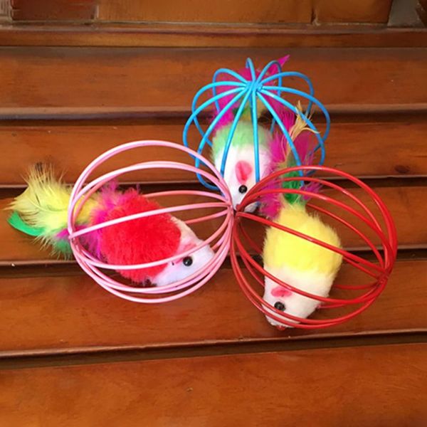 cat toys 3pcs pets toy interactive feather ball with bell cage mouse plastic colorful teaser
cat toys 3pcs pets toy interactive feather ball with bell cage mouse plastic colorful teaser