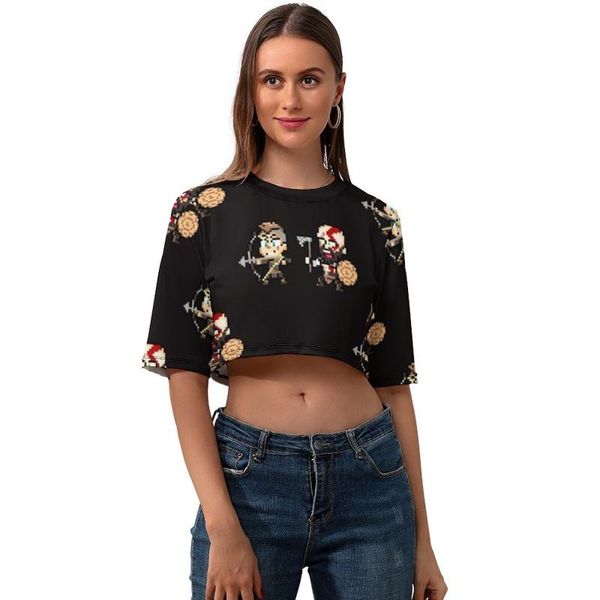 women's t-shirt god of war crop tee shirt pattern ladies t o neck funny short sleeve street fashion polyester, White
women's t-shirt god of war crop tee shirt pattern ladies t o neck funny short sleeve street fashion polyester, White