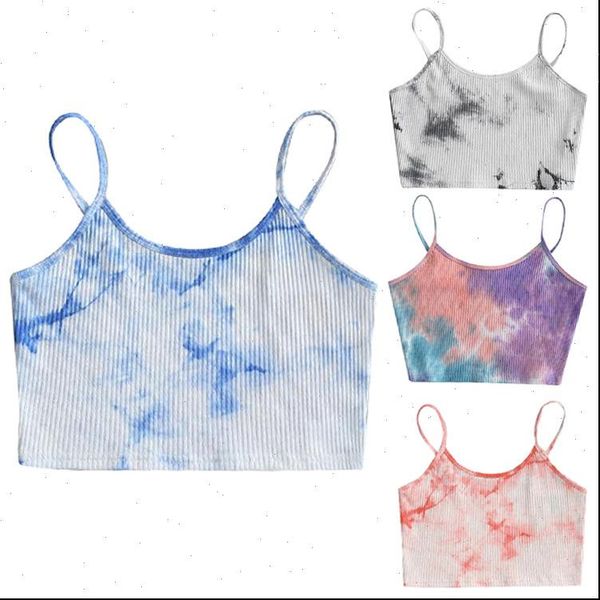 fashion tie dye print womens camis vest spring summer sleeveless crop ribbed knitted leisure basic bodycon bra, White
fashion tie dye print womens camis vest spring summer sleeveless crop ribbed knitted leisure basic bodycon bra, White