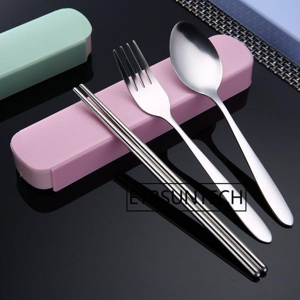 dinnerware sets 50sets stainless steel spoon fork chopstick set travel cutlery camping tableware portable with box
dinnerware sets 50sets stainless steel spoon fork chopstick set travel cutlery camping tableware portable with box