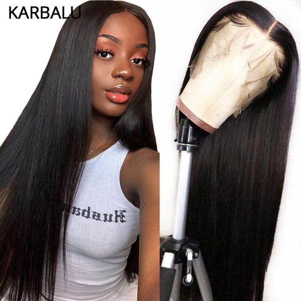 straight human hair wigs karbalu 13x4x1 middle part lace for women 150% density non-remy natural black color, Black;brown
straight human hair wigs karbalu 13x4x1 middle part lace for women 150% density non-remy natural black color, Black;brown