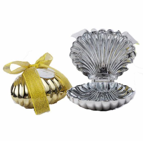 gift wrap 12pcs plastic gold/silver shell with ribbon chocolate candy box boxes for wedding party baby shower favor flower decoration
gift wrap 12pcs plastic gold/silver shell with ribbon chocolate candy box boxes for wedding party baby shower favor flower decoration