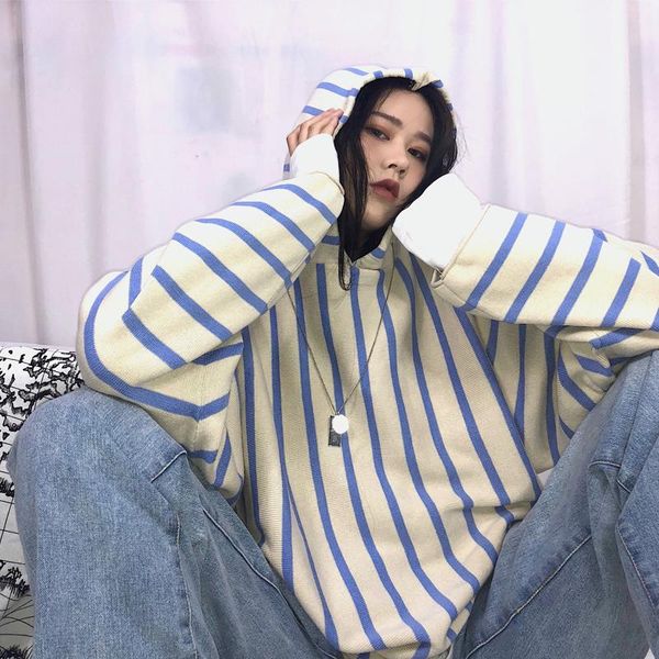 women's hoodies & sweatshirts korean winter ulzzang harajuku chic fashion striped loose casual hooded sweatshirt street autumn female, Black
women's hoodies & sweatshirts korean winter ulzzang harajuku chic fashion striped loose casual hooded sweatshirt street autumn female, Black