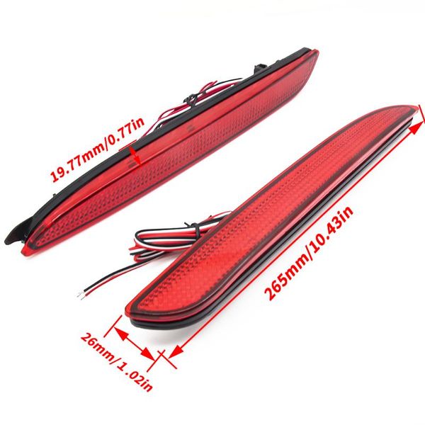 2pcs led rear bumper reflector lens tail sbrake light turning for 3 2010 2011 2012 2013 car view cameras& parking sensors
2pcs led rear bumper reflector lens tail sbrake light turning for 3 2010 2011 2012 2013 car view cameras& parking sensors