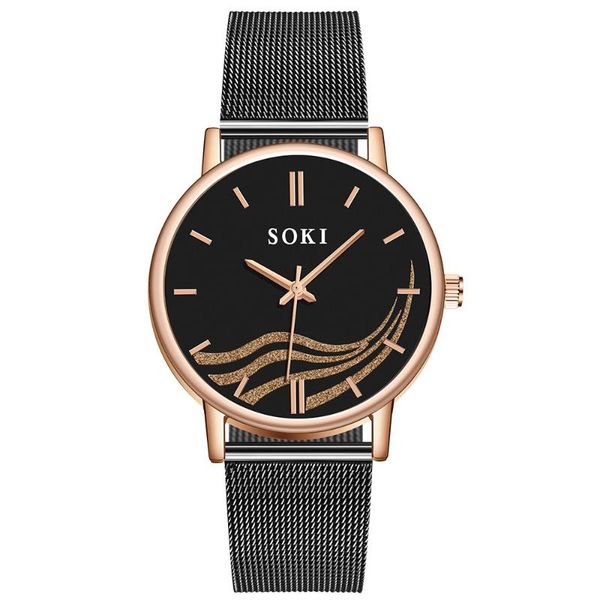 wristwatches wild style womens watches rose gold sliver mesh belt ladies watch simple dial wristwatch couple clock relogio feminino luxo *a, Slivery;brown
wristwatches wild style womens watches rose gold sliver mesh belt ladies watch simple dial wristwatch couple clock relogio feminino luxo *a, Slivery;brown