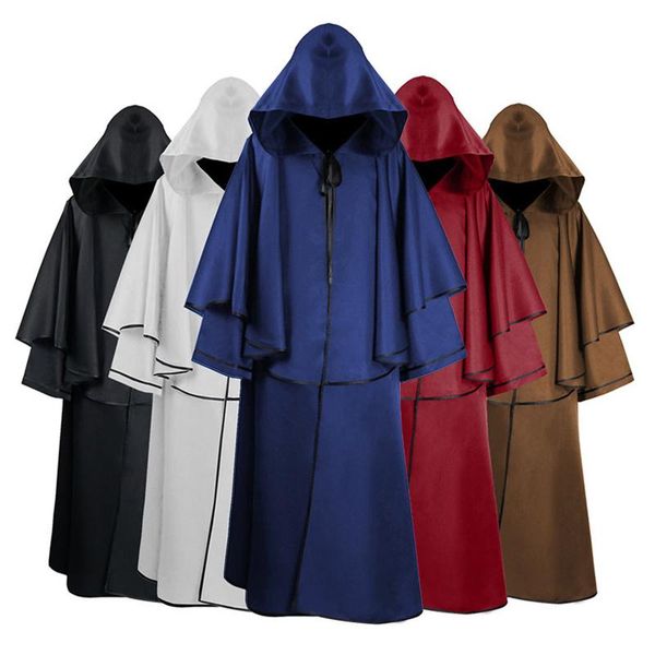 casual dresses halloween gothic hooded cloak men's and women's costumes grim long capes couples jacket robe #01, Black;gray
casual dresses halloween gothic hooded cloak men's and women's costumes grim long capes couples jacket robe #01, Black;gray