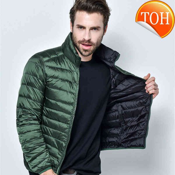 vrokino brand men's winter warm light down jacket 90% white duck hooded men ultra comfort, Black
vrokino brand men's winter warm light down jacket 90% white duck hooded men ultra comfort, Black