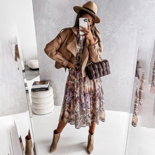 casual dresses woman fashion floral print irregular midi dress autumn long sleeve v-neck button lace up for women 2021robe femme, Black;gray
casual dresses woman fashion floral print irregular midi dress autumn long sleeve v-neck button lace up for women 2021robe femme, Black;gray