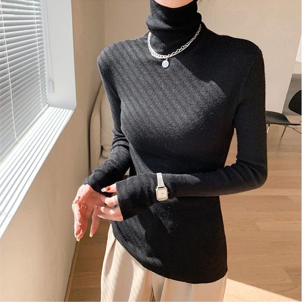 women's sweaters 2021 winter knitted cashmere sweater women elegant skinny warm turtle neck pullover vintage outwear female jumpers, White;black
women's sweaters 2021 winter knitted cashmere sweater women elegant skinny warm turtle neck pullover vintage outwear female jumpers, White;black