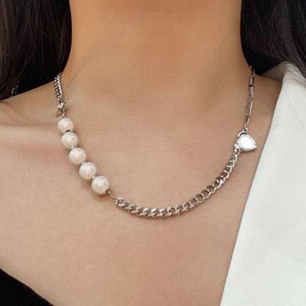 pendant necklaces pearl heart-shaped stitching necklace silver color cross clavicle for women charms jewelry & pendants gift
pendant necklaces pearl heart-shaped stitching necklace silver color cross clavicle for women charms jewelry & pendants gift
