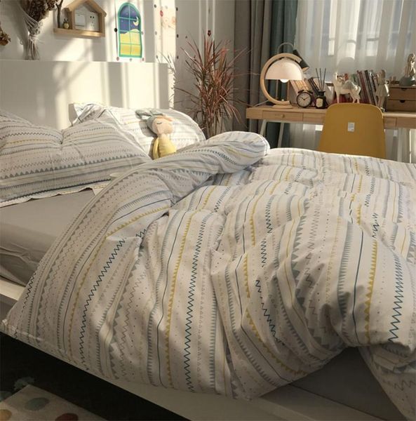 bedding sets modern simple geometric set,nordic fashion cotton twin full king home textile bed sheet pillow case quilt cover
bedding sets modern simple geometric set,nordic fashion cotton twin full king home textile bed sheet pillow case quilt cover