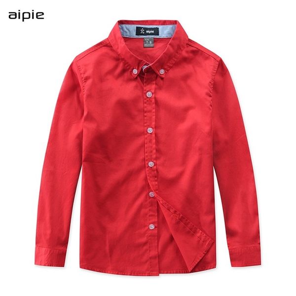 children red shirts casual solid color 100% cotton good quality satin boys kids clothing 210713, White;black
children red shirts casual solid color 100% cotton good quality satin boys kids clothing 210713, White;black