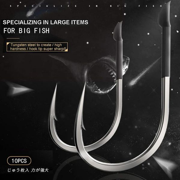 10pcs/lot tungsten fishing hooks sturdier sea fishhooks lures carp tackle accessories for big fish
10pcs/lot tungsten fishing hooks sturdier sea fishhooks lures carp tackle accessories for big fish