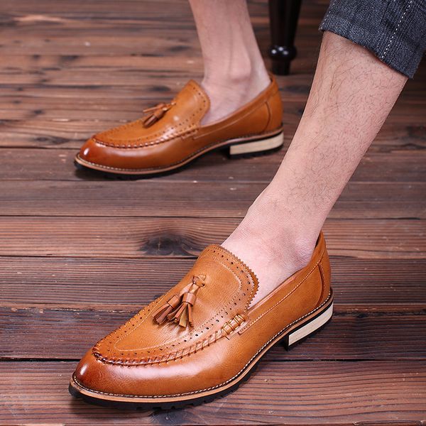 shoe men wear quality lace-up oxford from men's trade marks wedding pointy shoes 98 4ena, Black
shoe men wear quality lace-up oxford from men's trade marks wedding pointy shoes 98 4ena, Black