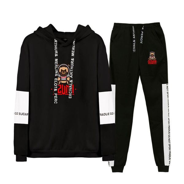women's two piece pants 2021 ozuna enoc hoodies sweatshirts and sweatpants set hooded suit velvet men/women casual clothes, White
women's two piece pants 2021 ozuna enoc hoodies sweatshirts and sweatpants set hooded suit velvet men/women casual clothes, White
