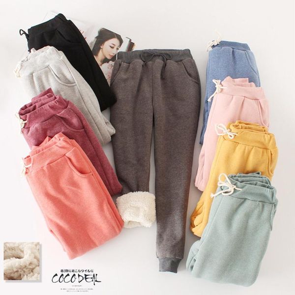women's pants & capris winter faux lamb fur liner for women pantalon femme 2021 korean thick warm trousers plus size lw2269, Black;white
women's pants & capris winter faux lamb fur liner for women pantalon femme 2021 korean thick warm trousers plus size lw2269, Black;white