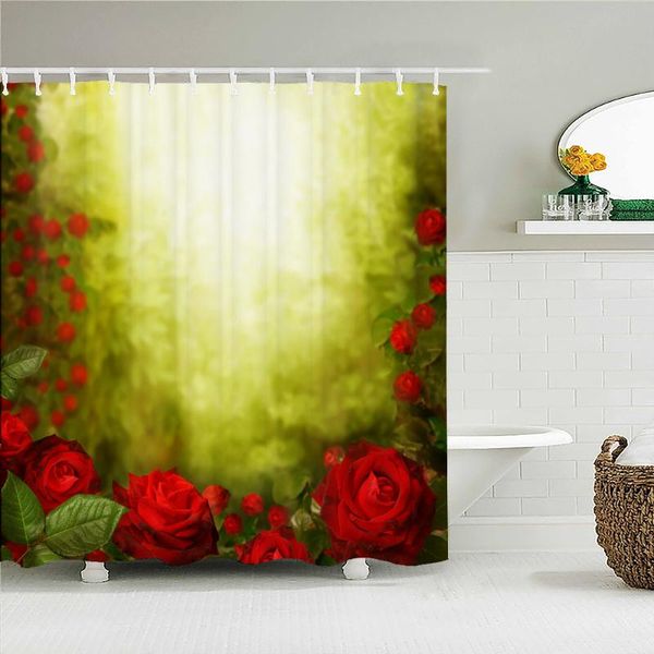 shower curtains beautiful flowers red rose printing curtain bathroom floral waterproof fabric 180x180cm with hooks home decorate
shower curtains beautiful flowers red rose printing curtain bathroom floral waterproof fabric 180x180cm with hooks home decorate