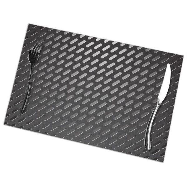 tableware pad placemats 6 pcstable mat non-slip metal steel print for dining table mats & pads
tableware pad placemats 6 pcstable mat non-slip metal steel print for dining table mats & pads