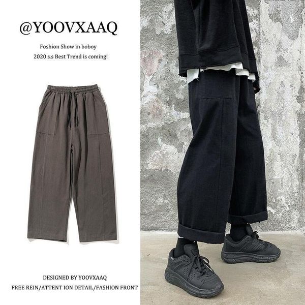 men's jeans 2021 men pants korean fashions harem wide leg joggers mens black loose sweatpants japan style straight trousers, Blue
men's jeans 2021 men pants korean fashions harem wide leg joggers mens black loose sweatpants japan style straight trousers, Blue