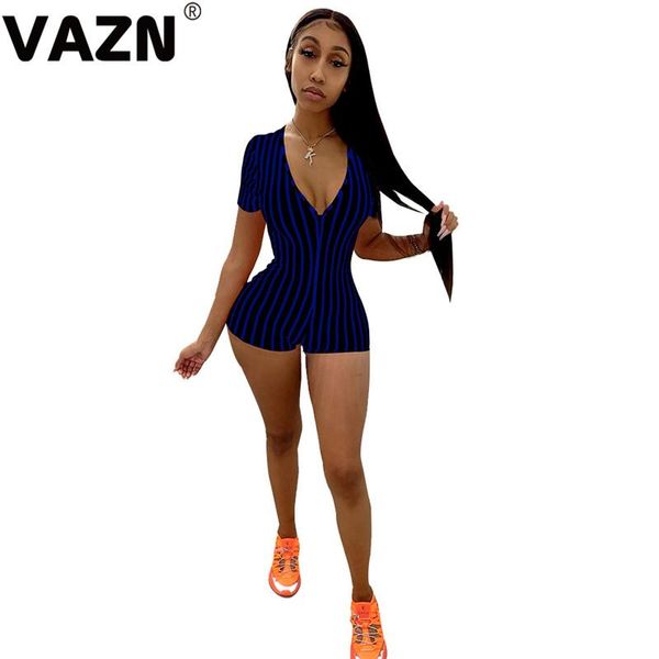 women's jumpsuits & rompers vazn night party bikini striped 2021 fashion v-neck elegant women jumpsuit short sleeve pant club, Black;white
women's jumpsuits & rompers vazn night party bikini striped 2021 fashion v-neck elegant women jumpsuit short sleeve pant club, Black;white