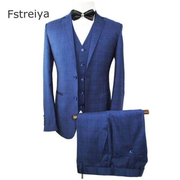 customized men suit blue plaid groom suits tailored slim fit wedding with pants costume homme 3 pieces (jacket+pants+vest) men's & blaz, White;black
customized men suit blue plaid groom suits tailored slim fit wedding with pants costume homme 3 pieces (jacket+pants+vest) men's & blaz, White;black
