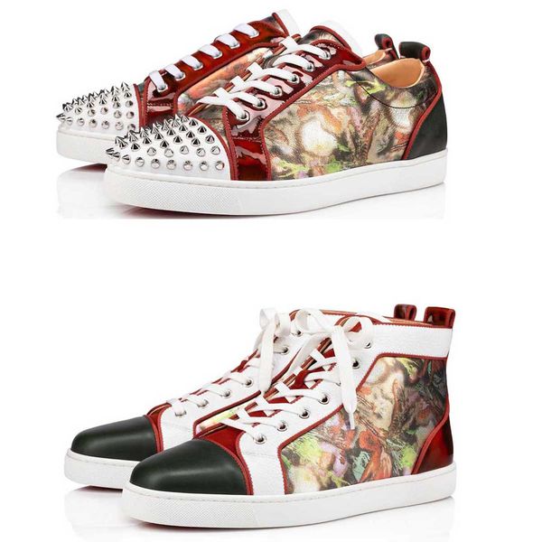 2021s winter elegant men's high shoes dress flat red bottoms shoe sneakers homme sneakers orlato genuine leather spiked lace-up outdoo, Black
2021s winter elegant men's high shoes dress flat red bottoms shoe sneakers homme sneakers orlato genuine leather spiked lace-up outdoo, Black