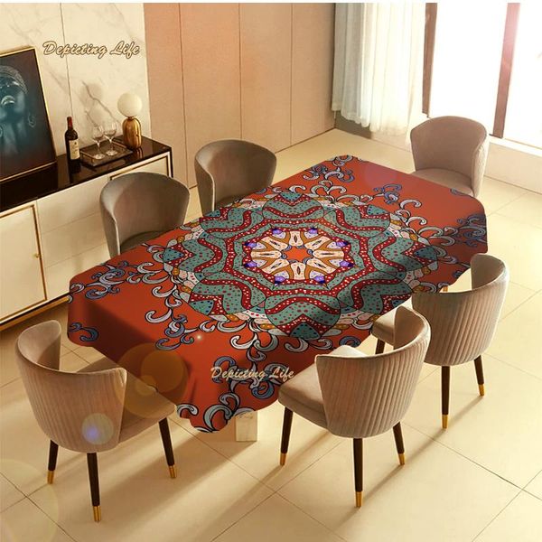 table cloth bohemian tablecloth floral pattern retro ethnic mandala ornament for dining party picnic home decor
table cloth bohemian tablecloth floral pattern retro ethnic mandala ornament for dining party picnic home decor