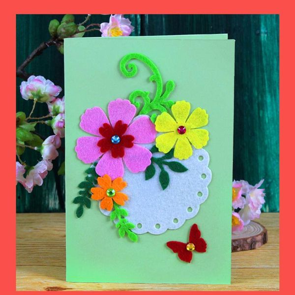 craft tools 4 pcs making kit diy greeting christmas folded cards and matching envelopes for girls kids (random style)
craft tools 4 pcs making kit diy greeting christmas folded cards and matching envelopes for girls kids (random style)