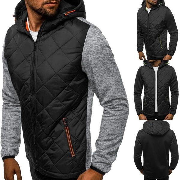 men's jackets nice men winter jacket zipper line bomber splice hooded outerwear contrast color mens and coats veste homme, Black;brown
men's jackets nice men winter jacket zipper line bomber splice hooded outerwear contrast color mens and coats veste homme, Black;brown